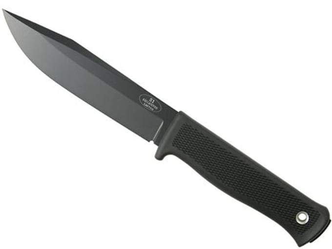 Fällkniven forest knife, black, zytel sh