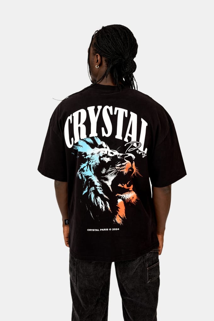 Crystal Paris Oversized T-shirt Raw