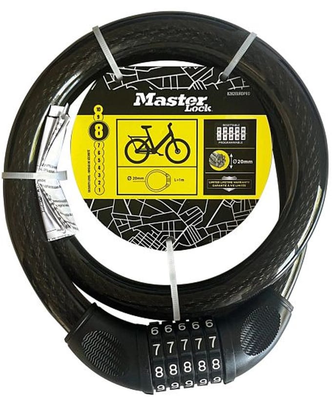 Masterlock Gevlochten staalkabel - 20mm x 1m
