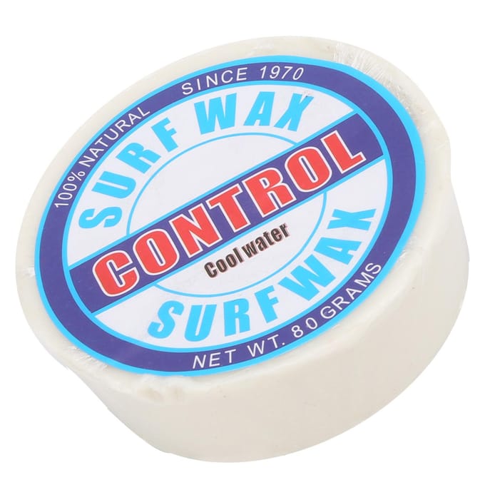 Accessoire de planche de surf antidérapant en cire de paraffine portable avec peigne à cire(Cire d'eau white