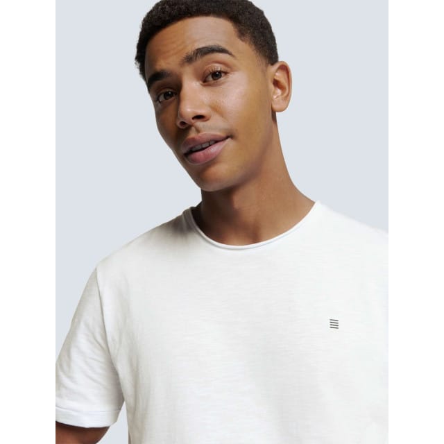 No Excess T-shirt crewneck slub white