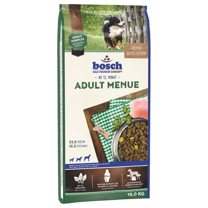 Dubbelpak: bosch  - Adult Menu (2 x 15 kg)