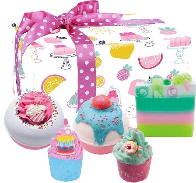 Bomb Cosmetic- Its Party Time Set - Bathbomb - Gift Set - Vegan
