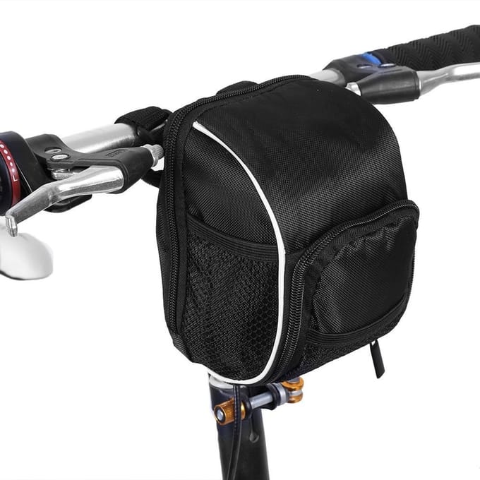 ZEYNOMAX- Fietsstuurtas Waterdicht - Fiets Frame Tas - Heuptas - Grote Capaciteit - Multifunctioneel - Reflecterend Design - Fietsframe Tas