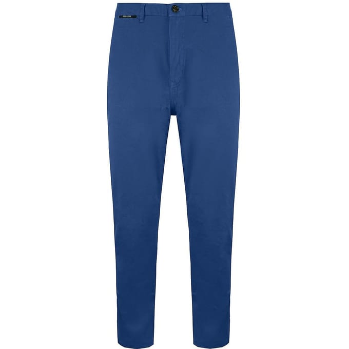 Scotch & Soda Stuart Regular Slim Fit Heren Blauwe Chino's