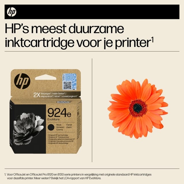 Inktcartridge hp 4k0v0ne 924e evomore zwart | 1 stuk