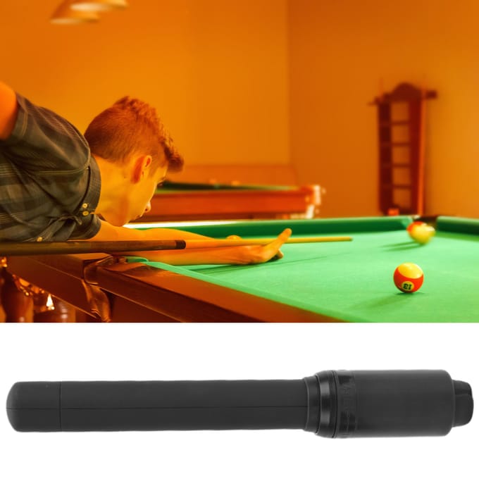 Queue de billard 9 boules Extendeur de talon Accessoires Allongeur de queue de billard gray