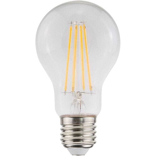 HOFTRONIC E27 LED Filament Lamp A60 - Energielabel A - 5 Watt - 1055 Lumen - 2700K Warm Wit - Transparant glas