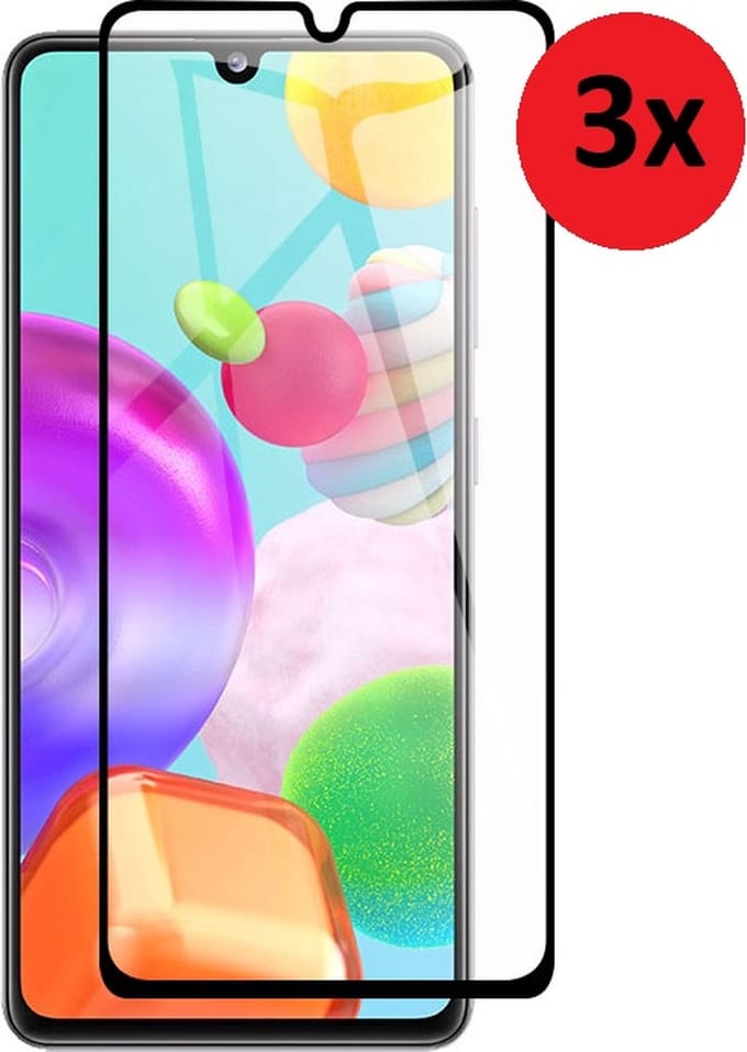 MoDo screenprotector Geschikt voor Samsung Galaxy A33 5G - Full Glas - 3 stuks