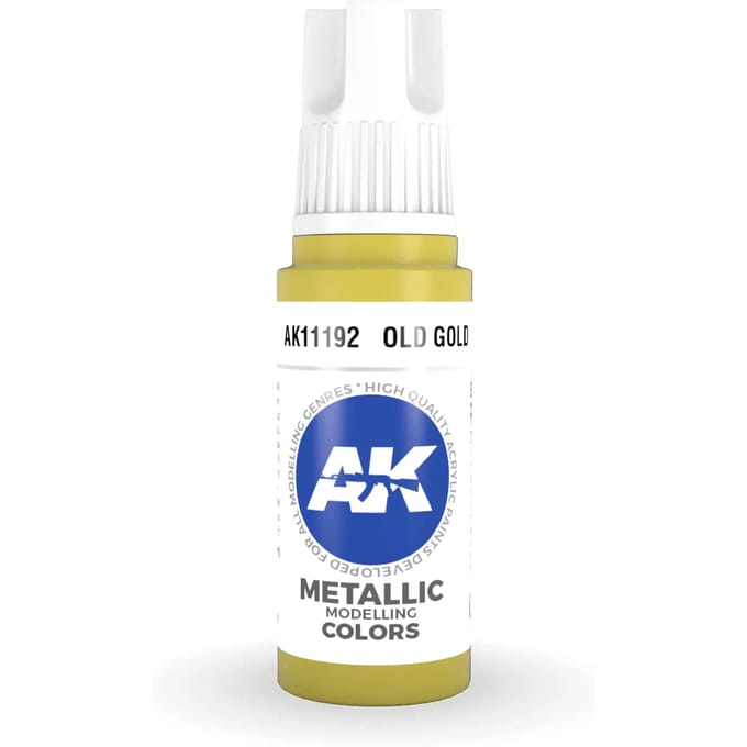 Old Gold Acrylic Modelling Color - 17ml - AK-11192