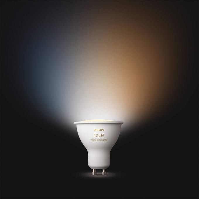 Philips Hue Spot - warm-tot koelwit licht - 1 pack - GU10