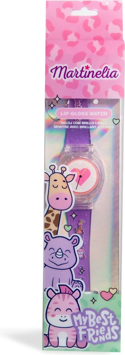 Martinelia MY BEST FRIENDS - Lip gloss - Met horloge