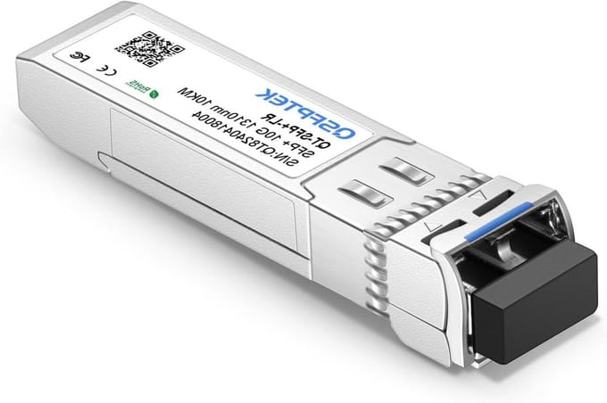 Netwerk Transceiver - SFP+ Module - Netwerk Uitbreiding - 10km Bereik - 10Gbps - Grijs