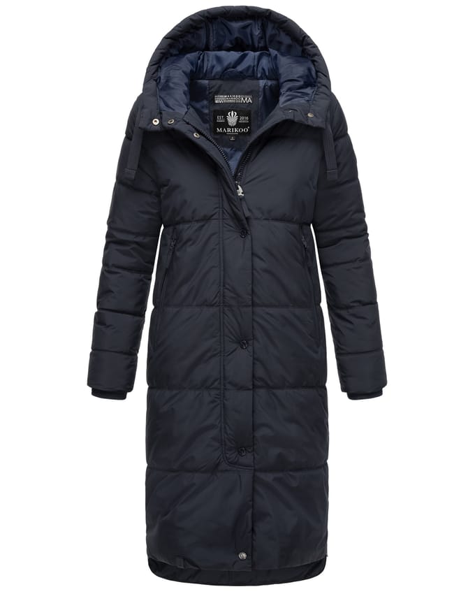 Marikoo Soranaa dames winterjas – lang, warm & met capuchon