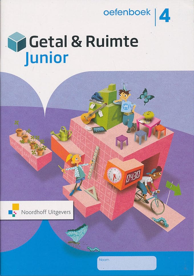 Getal en Ruimte Junior Oefenboek Groep 4 (per stuk)