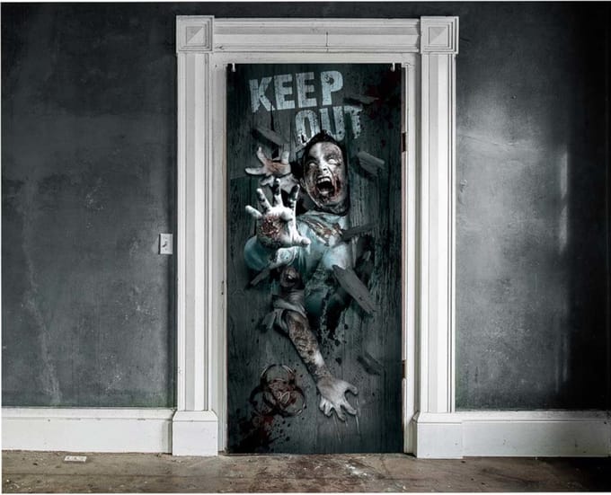 FIESTAS GUIRCA, S.L. - Zombie deur decoratie