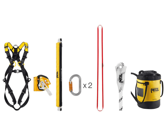 Petzl ASAP® LOCK FALL ARREST KIT – 20 m / Size 2