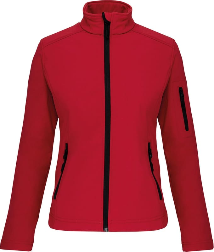 Kariban Dames softshell jas K400 - Red - XL