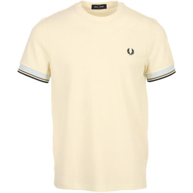 T-shirt Korte Mouw Fred Perry Twin Tipped Cuff T-Shirt
