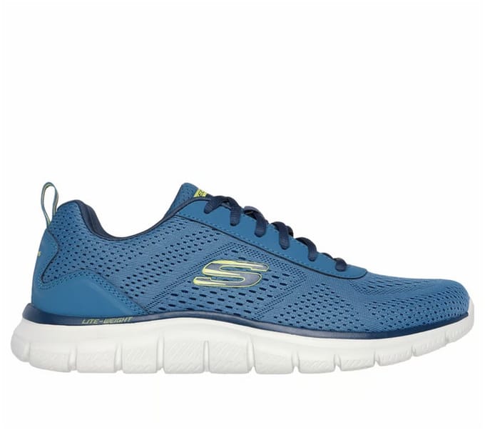 Skechers Track - Leshur, Mannen, Blauw, Sneakers, maat: 42,5
