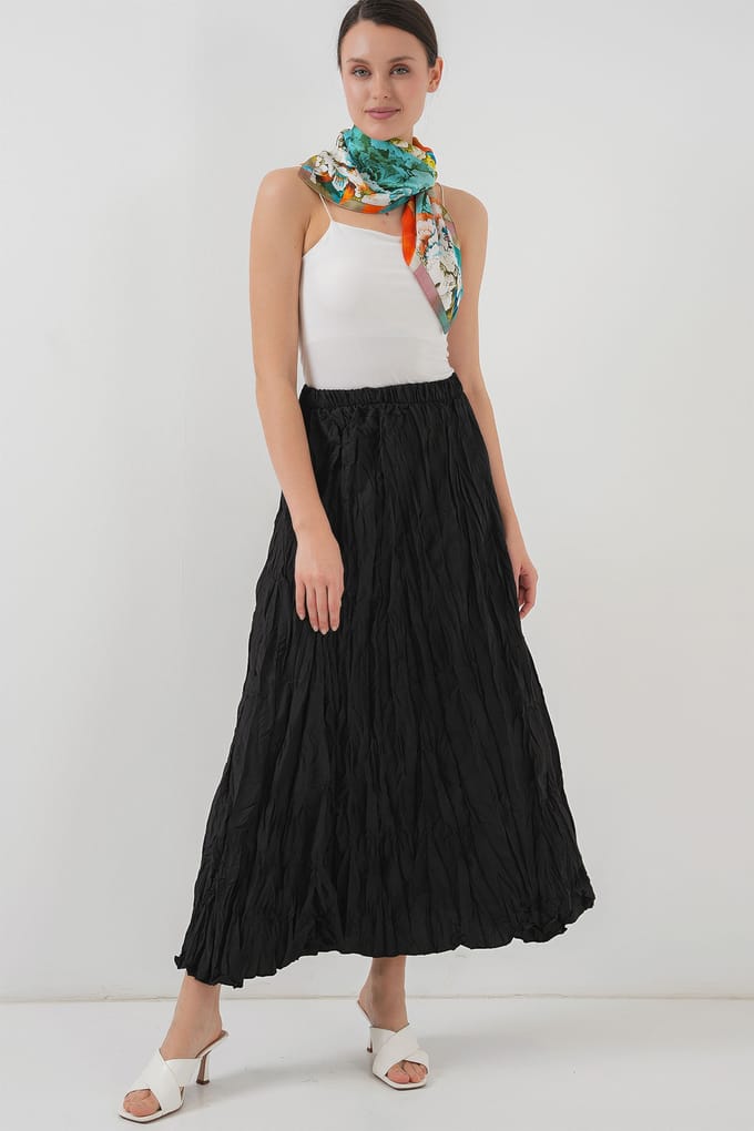 Gestructureerde Maxi Rok