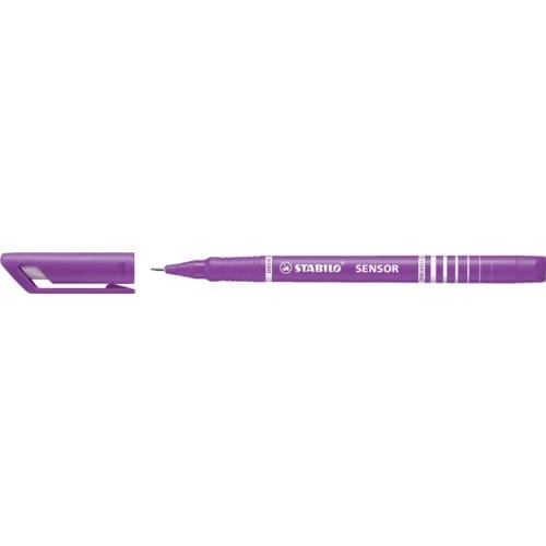STABILO SENSOR - Fineliner 0,3 mm - Lila - per stuk