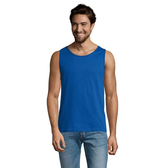 SOLS Heren Justin Tank Top (Koningsblauw)