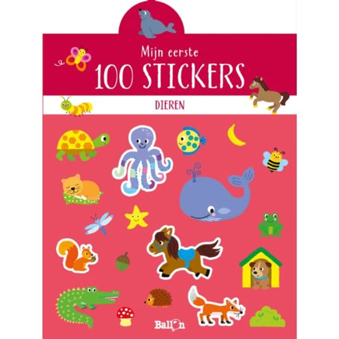 Dieren - Mijn Eerste 100 Stickers