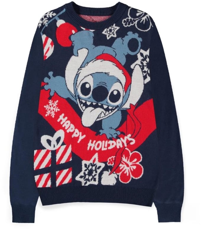Lilo & Stitch Santa Heren kersttrui - meerkleurig - M