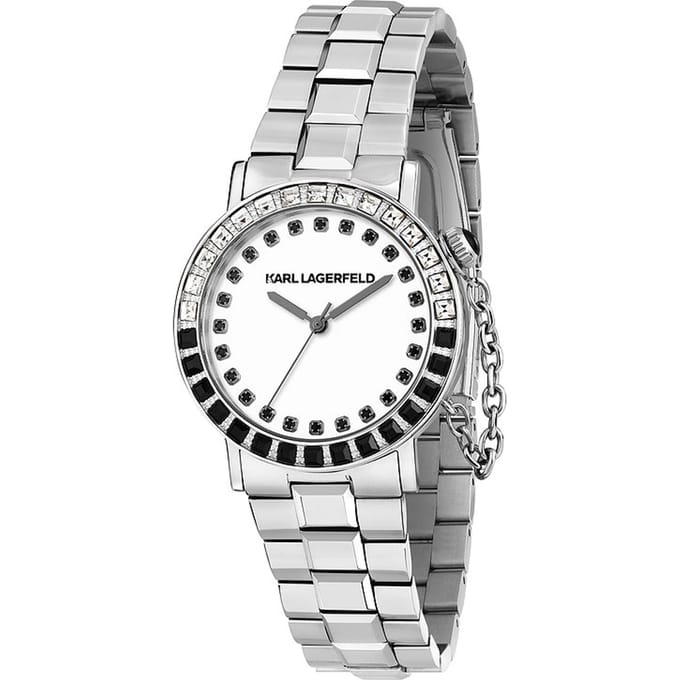 Karl Lagerfeld - R0553100501 - Polshorloge - Dames - Kwarts - Crystals