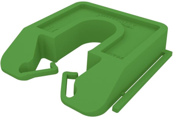 Milli-Max Uitvulplaatjes 10 mm groen VE=40 - 07890621