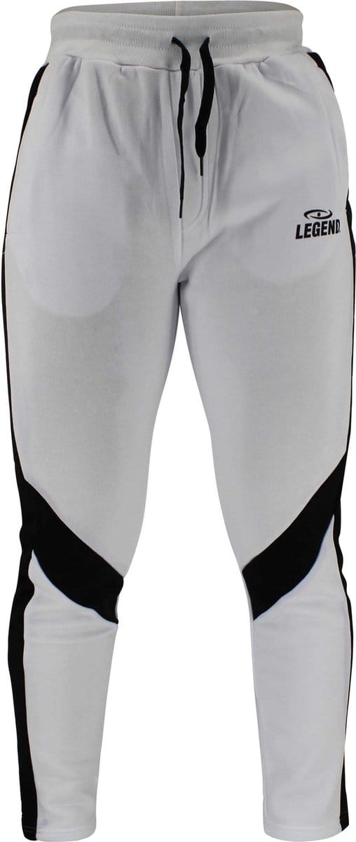 Joggingbroek dames/heren Wit Fleece M