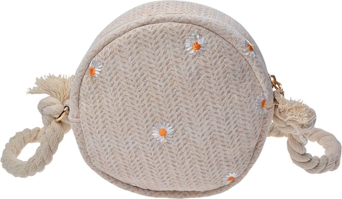 Juleeze Handtas Dames Ø 15 cm Beige Polyester
