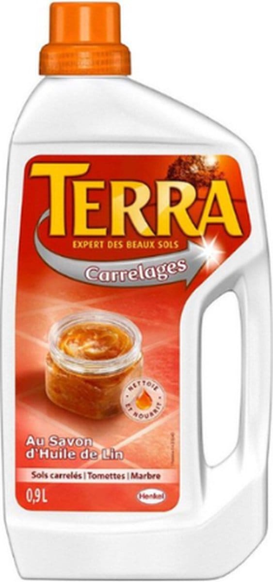 Terra Tegelreiniger met Lijnoliezeep - 6 x 1 l