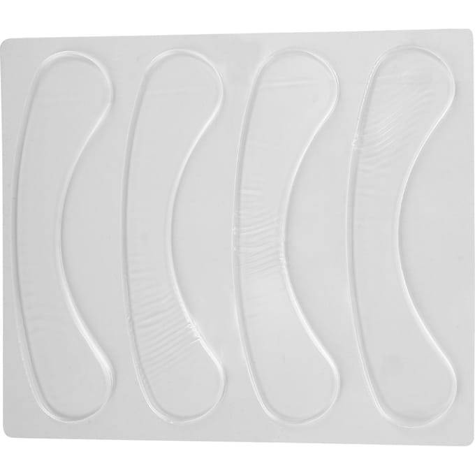 4 stuks Siliconen Lip Anti Rimpel Patch Herbruikbaar Transparant Huid Rimpel Gladmakende Patch white