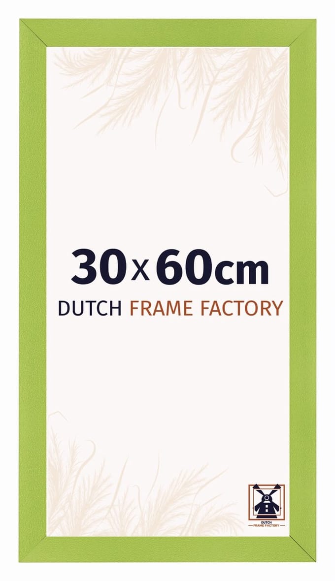 Fotolijst 30x60 cm - MDF - Groen - Praag