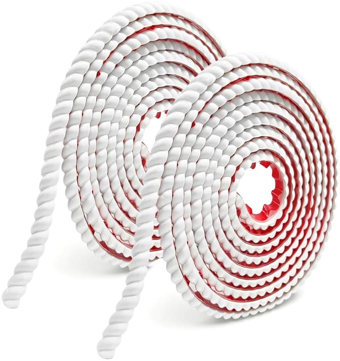 Dailygoods- Sierlijsten Zelfklevend - Flexibel Pvc - 3D Vlechtpatroon