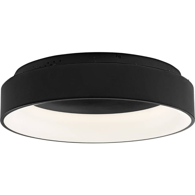 Luce Ambiente Design LED plafondlamp Noah, zwart, Ø 60 cm, metaal, CCT