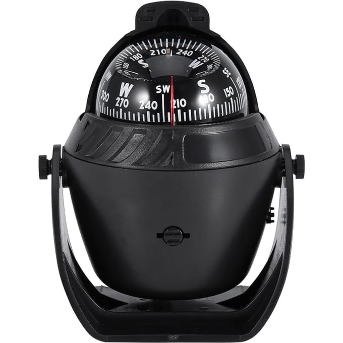 Hoge Precisie LED Licht Kantelend Kompas Navigatie Elektronisch Kompas Voor Marine Boot Auto wit