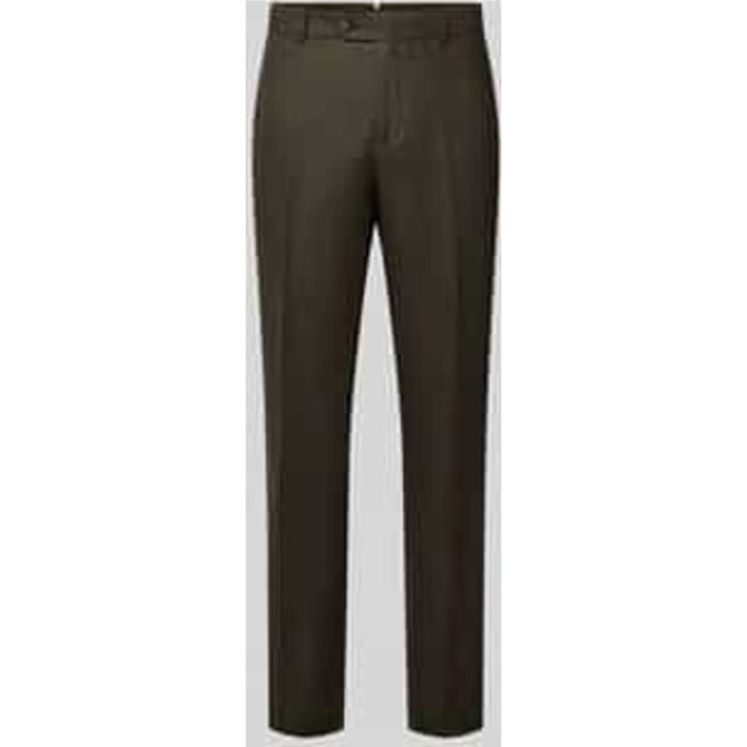 regular fit pantalon van puur linnen model 'BAILEY'