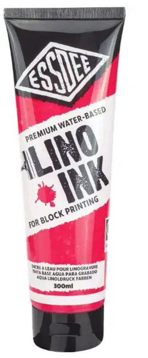 Essdee Lino Inkt Fluorescerend Rood 300ml
