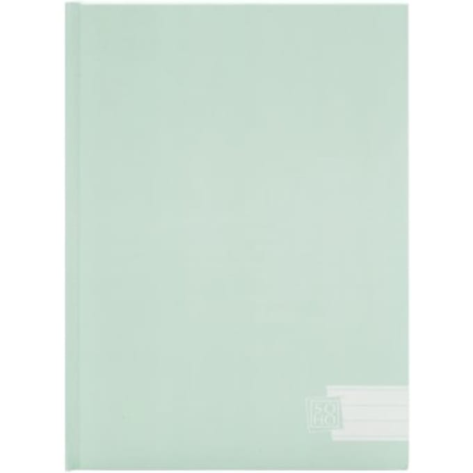 Soho pastel schrift harde kaft a5 gelinieerd, assorti