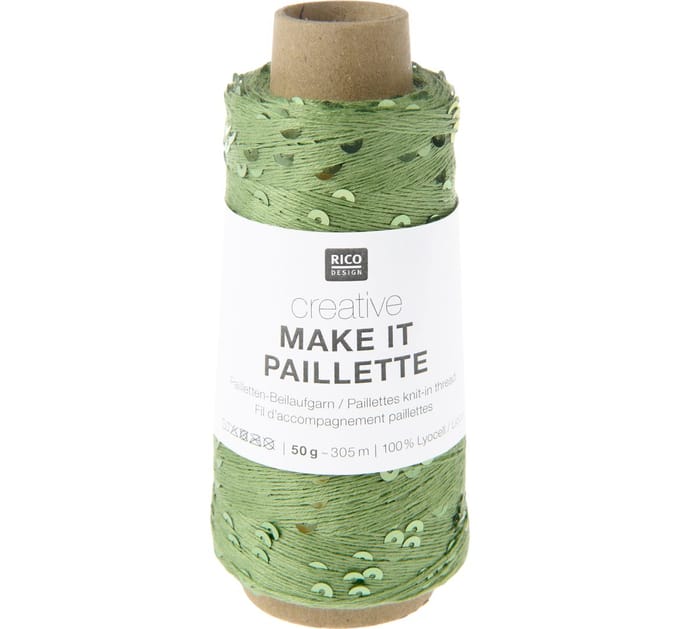 Rico Design Creative "Make It Paillette" - Groen