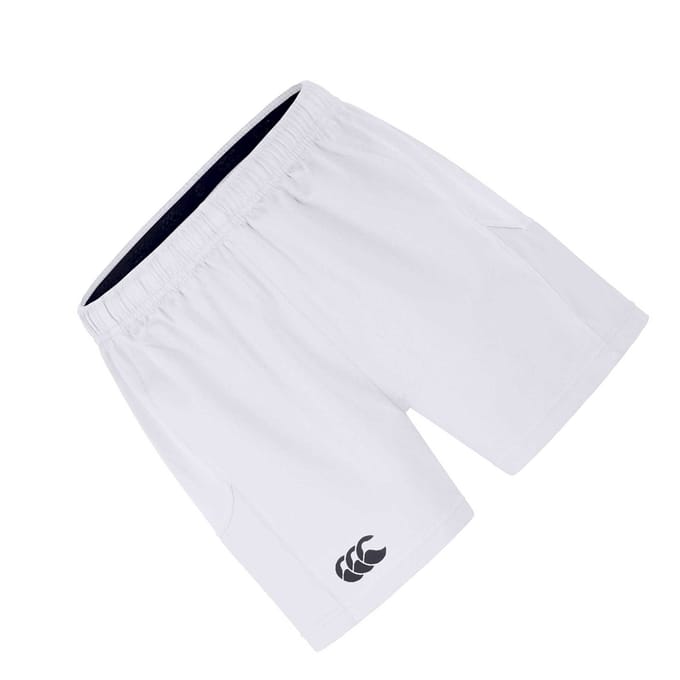 Canterbury Heren Professional Polyester Rugby Shorts (Wit)