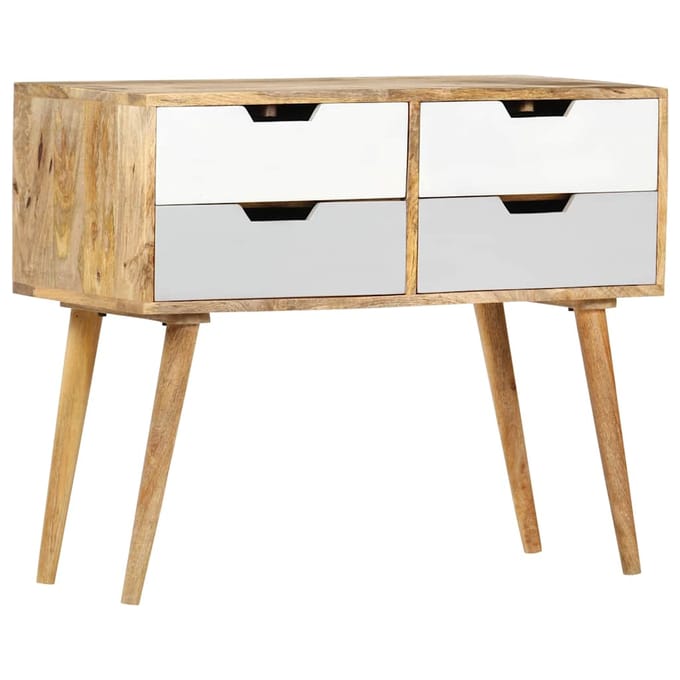 vidaXL - Dressoir - 85x40x71 - cm - massief - mangohout