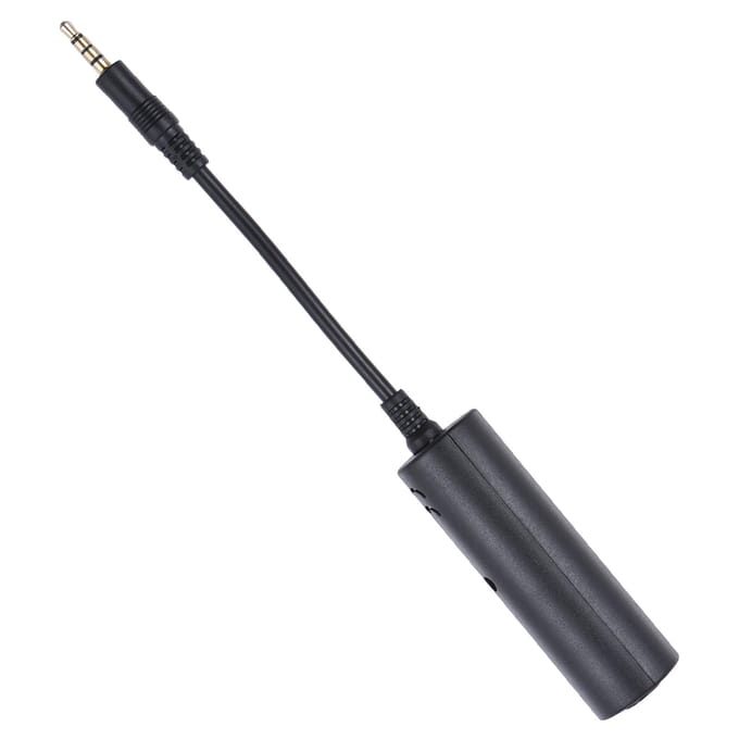 Gitaar Interface Converter Gitaareffecten Interface Adapter Converter Vervangende gitaar voor iOS zwart