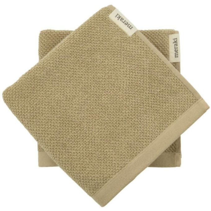 Meraki Hand Towel Solid Safari 1 st