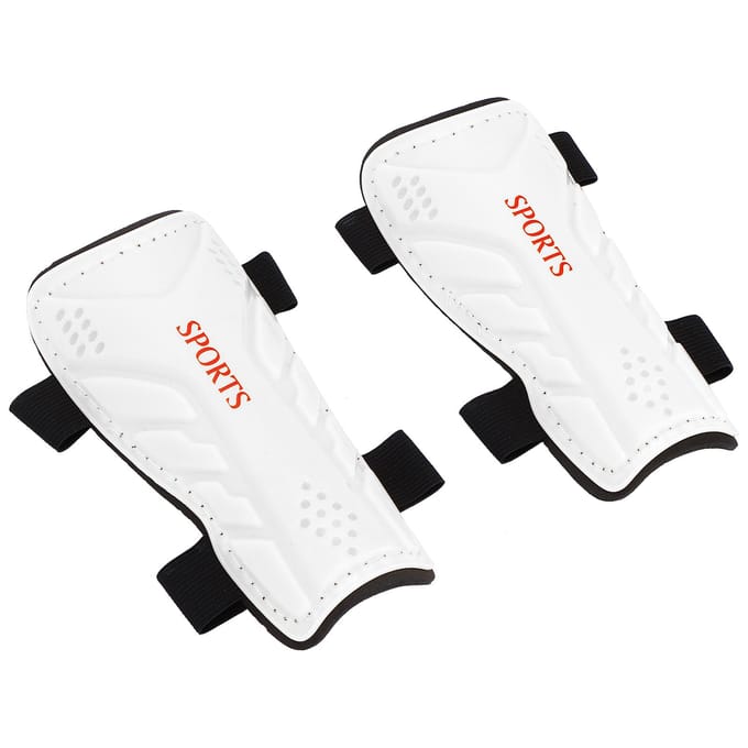 Voetbal Scheenbeschermers Bescherming Sport Voetbal Beschermende Beenbeschermer Trainingspads voor Kinderen wit