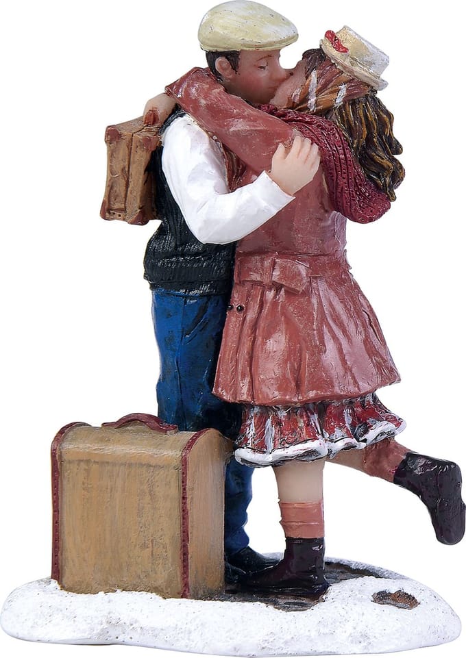 Luville - Kissing Goodbye - Kersthuisjes & Kerstdorpen