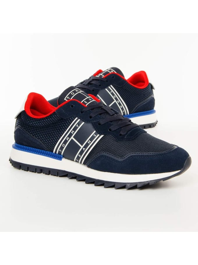 Sneakers voor heren van Tommy Hilfiger in het blauw